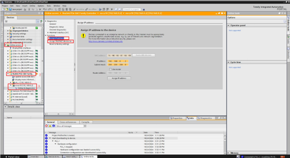 assign IP addresses